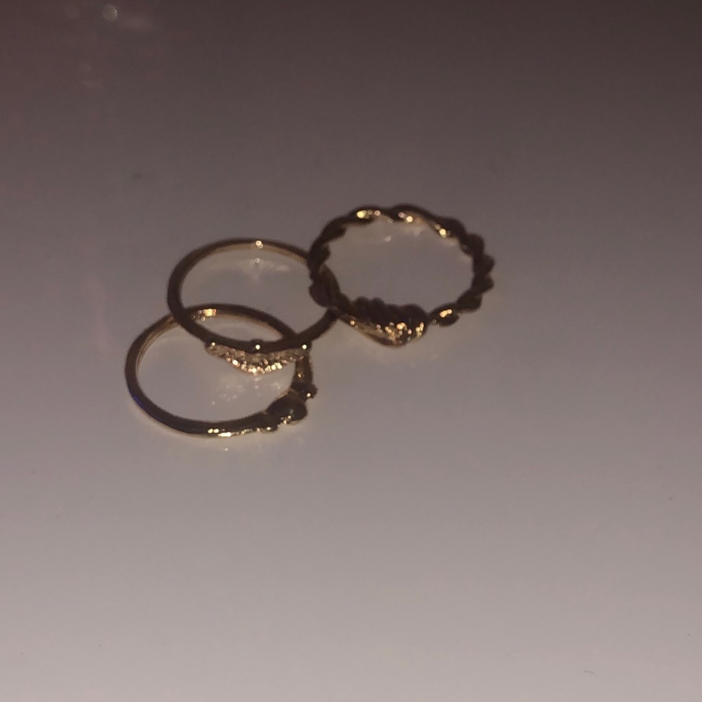 Fine jewelry 3 Rings - Picture 2 of 2